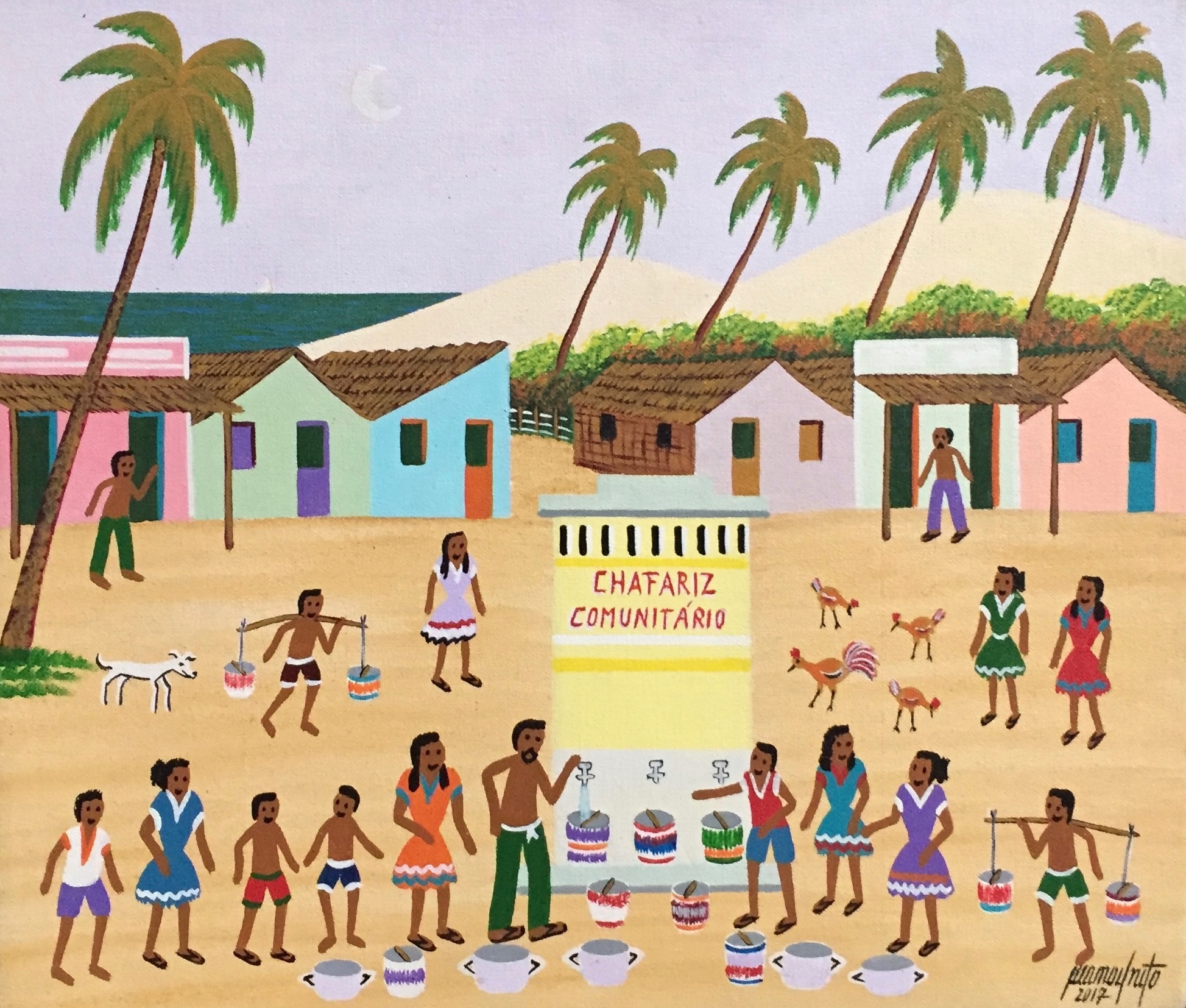 Community association meeting in rural Northeast Brazil